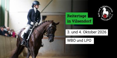 Turnierreiterin beim Reitertag in Vilsendorf